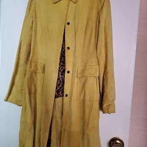 Dolce & Gabbana Suede Coat